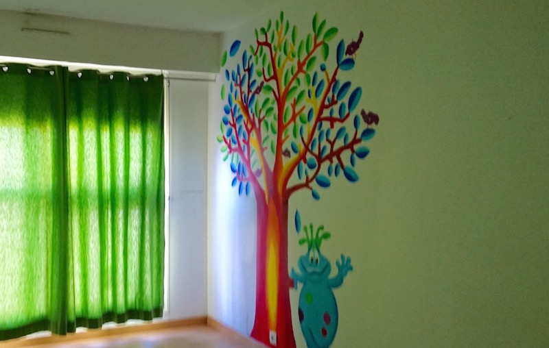 fresque chambre enfant